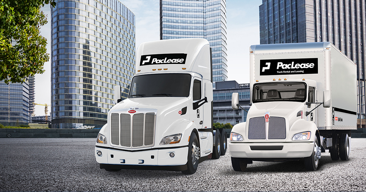 Need to Rent a Truck? PacLease Has You Covered.