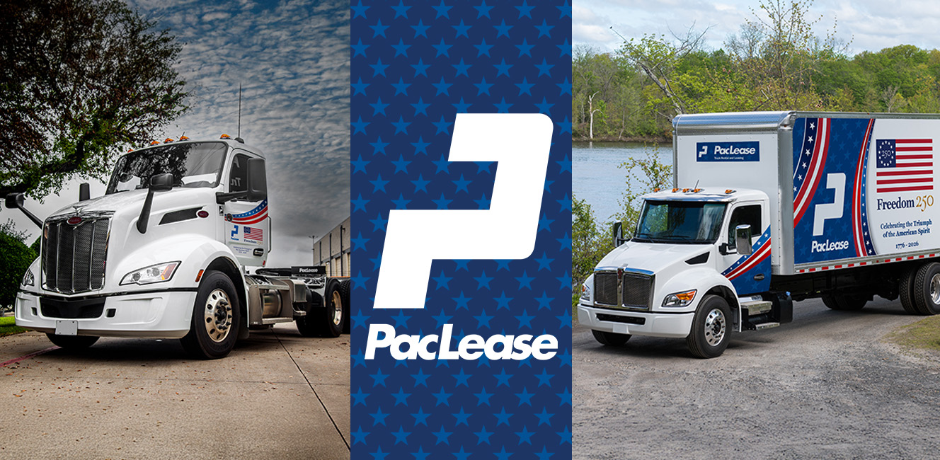 PacLease Celebrates America’s 250th Birthday with Commemorative Truck Graphics