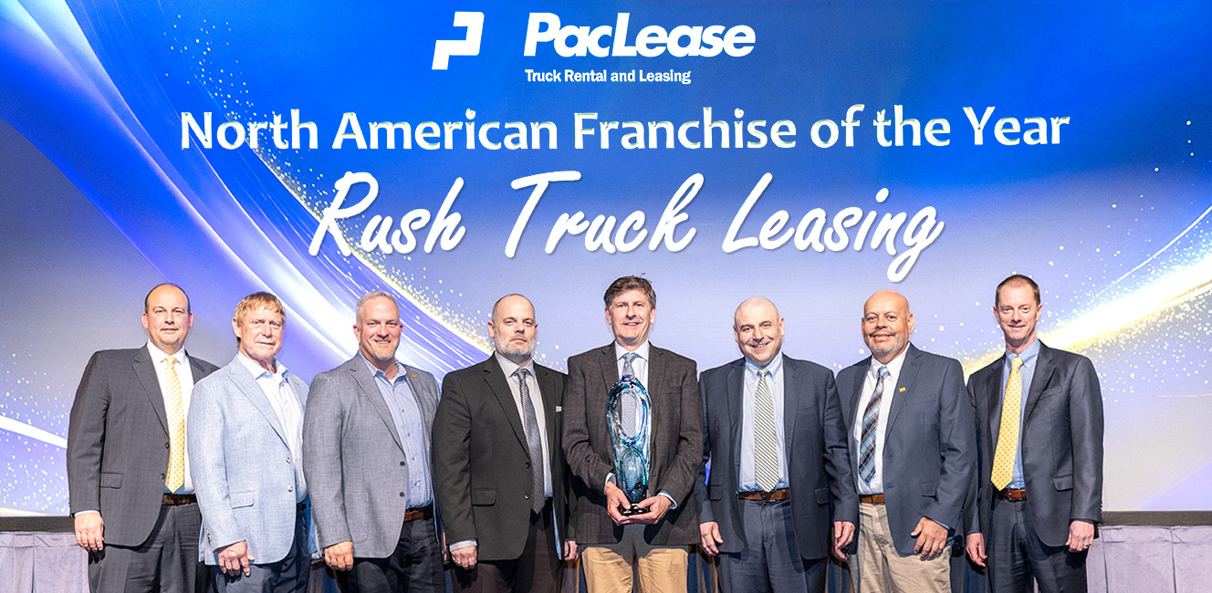 Rush Truck Leasing Named PacLease North American Franchise of the Year